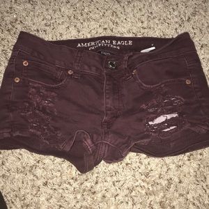 AERO maroon shorts